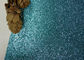 ब्लू मोटी चमक फैब्रिक, चमकदार जूता ठीक चमक फैब्रिक 138 सेमी चौड़ाई आपूर्तिकर्ता